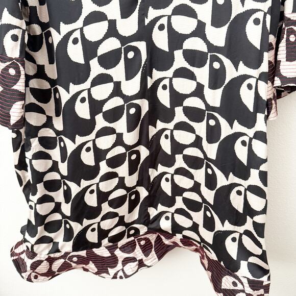 FARM RIO x ANTHROPOLOGIE | Geo Toucan Mini Dress - Picture 10 of 16